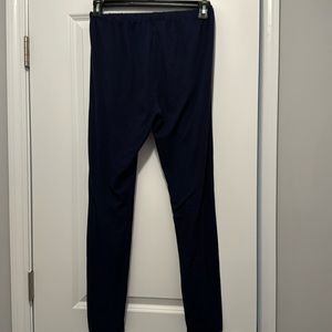 Navy blue plus leggings